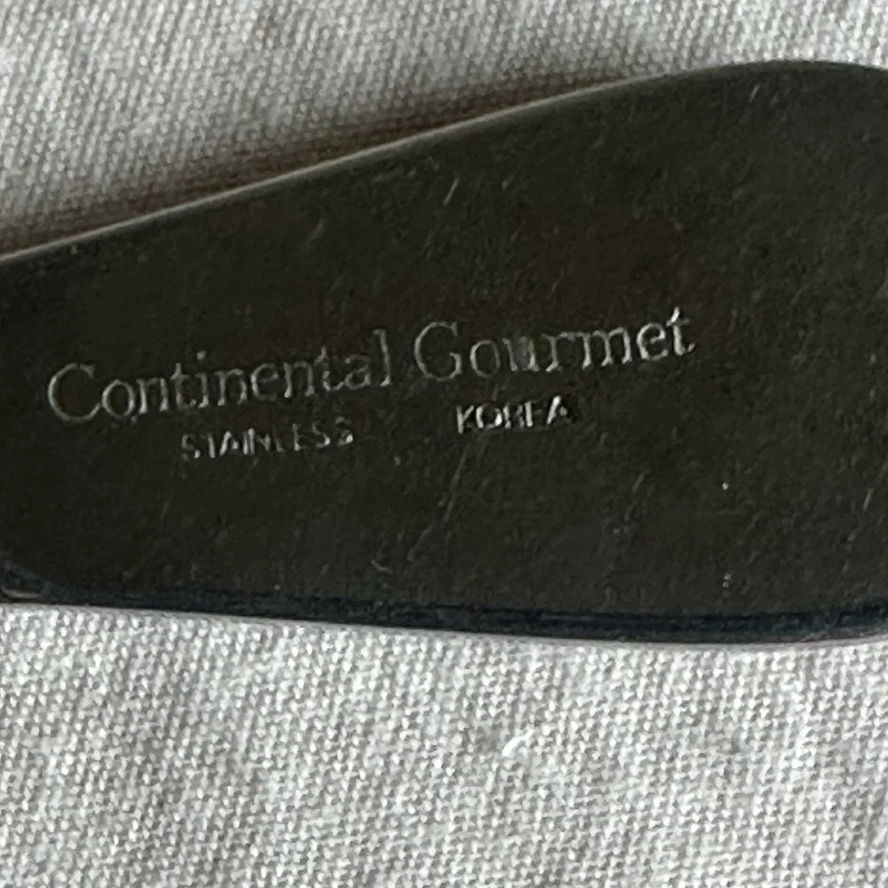 Continental Gourmet Swirl Pattern Stainless Spoons Lot‎ Of 3 Replacement Pieces